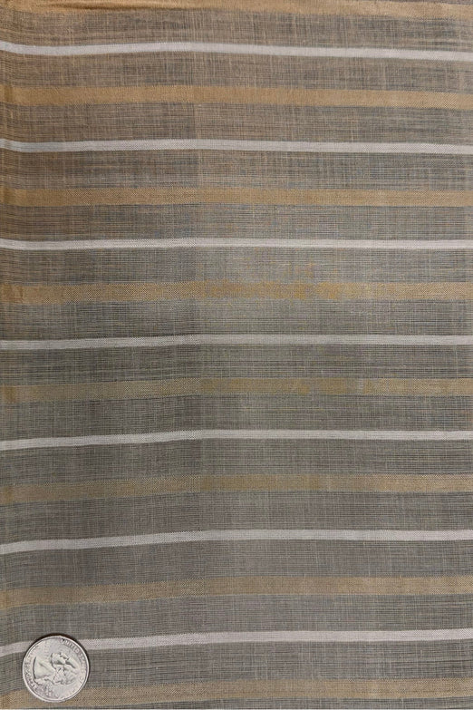 Gold Sand Stripe Cotton Novelty COT-213