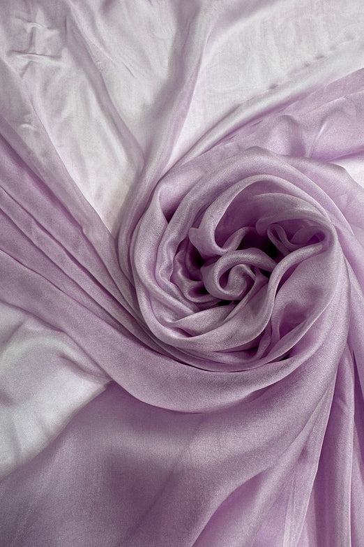 Lilac Silk Chiffon