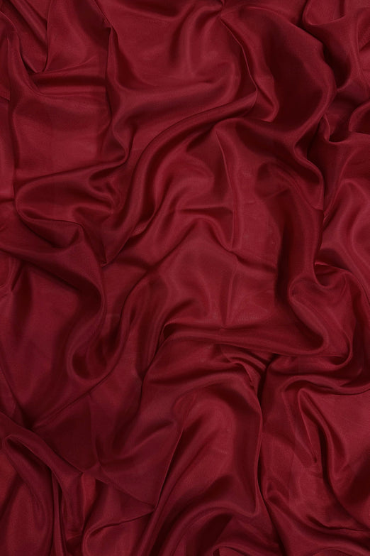 Garnet Red China Silk / Silk Habotai