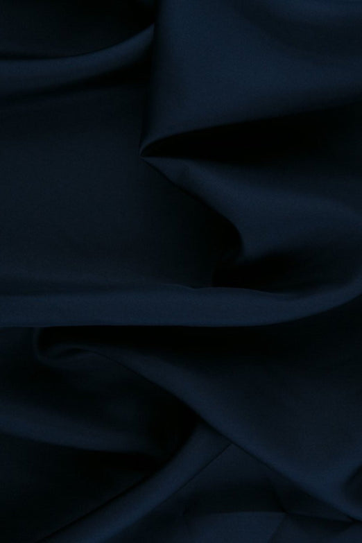 Navy China Silk / Silk Habotai