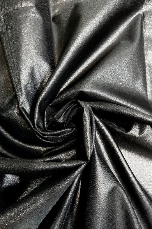 Black Metallic Lamé