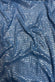 Alaskan Blue Sequin & Beads on Silk Chiffon JEC-184-30