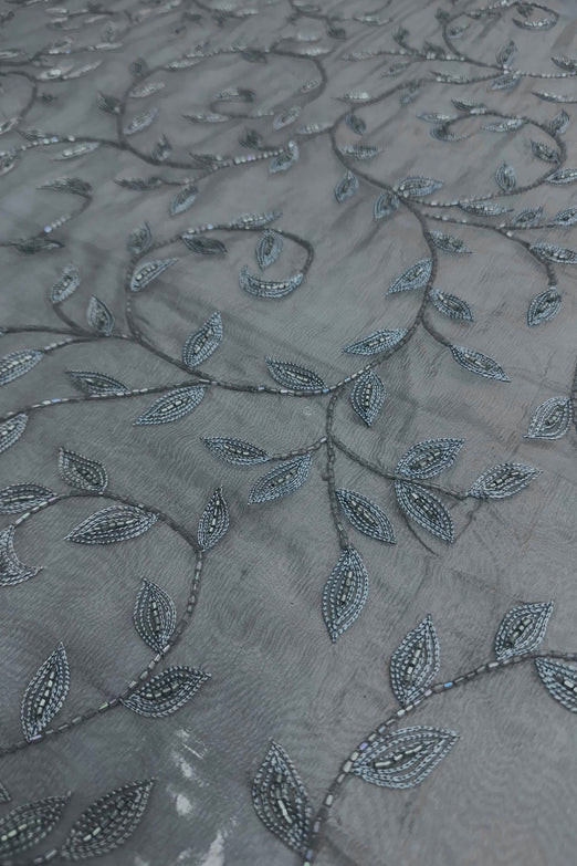 Quarry Sequin & Beads on Silk Chiffon JEC-196-4
