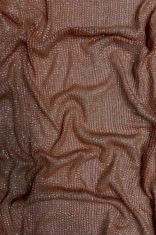 Clay Sequin & Beads on Silk Chiffon JEC-200-11