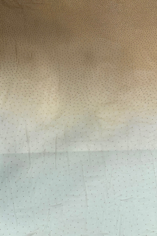 Chai Ombre Sequin & Beads on Silk Chiffon JEC-201-04