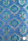 Mazarin Blue/Kelly Green Silk Brocade JV-1219/01 Fabric