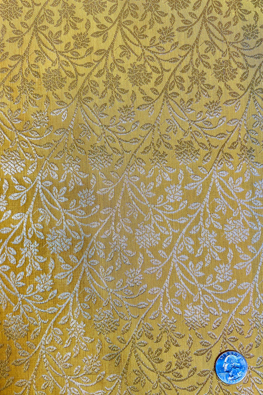 Old Gold/Gold JV-1644/1 Silk Brocade