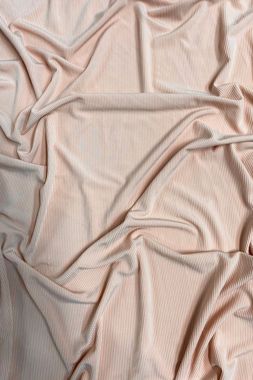 Nude Ribbed Stretch Jersey
