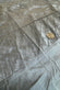 Muted Blue Diamond Embroidery on Shantung Embroidered Dupioni Silk