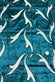Aqua Crepe Cut on Tulle Embroidered Dupioni Silk