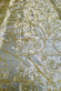 Yellow Gold Organza with Yellow/Gold Embroidery Tissue Metallic Embroidery