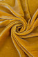 Gold Silk Rayon Velvet Fabric