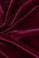 Wine Silk Rayon Velvet Fabric