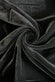 Black Silk Rayon Velvet Fabric