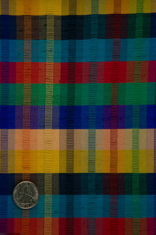 Multicolor Silk Jacquard 113 Fabric