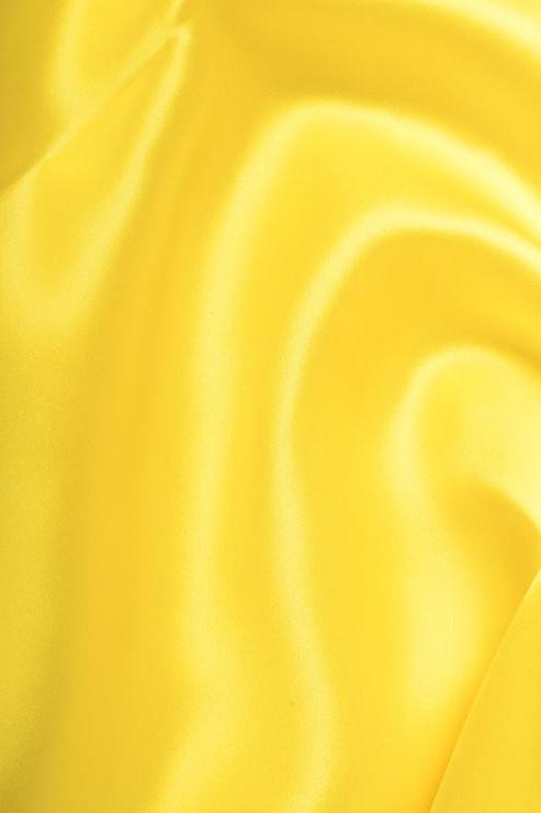 Blazing Yellow Stretch Charmeuse Fabric