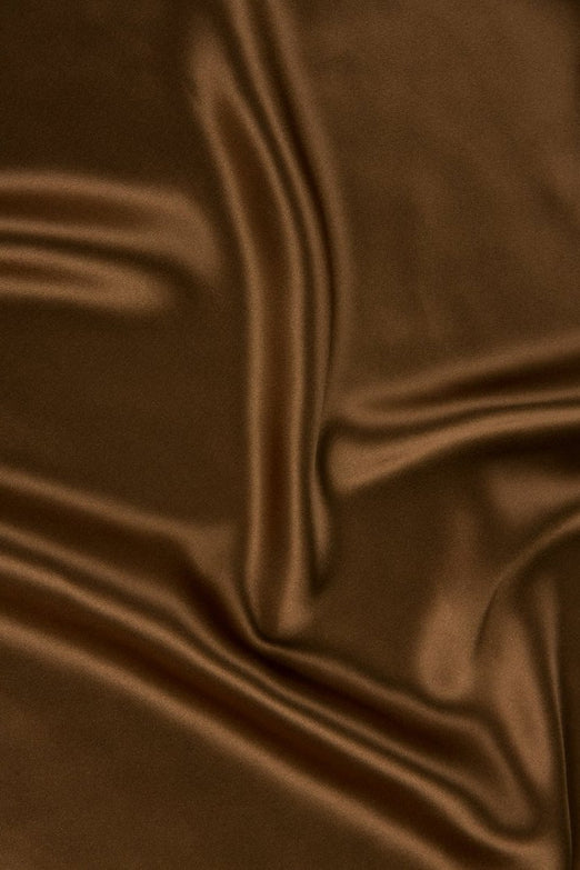 Toffee Stretch Charmeuse Fabric