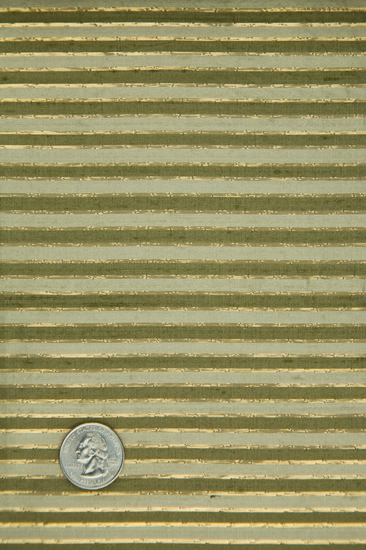 Multicolor Striped Silk Shantung 263 Fabric