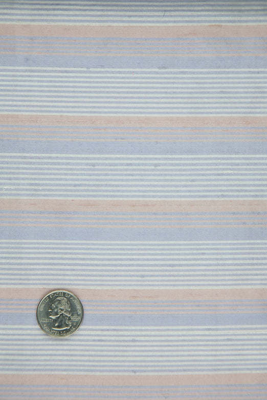 Multicolor Striped Silk Shantung 279 Fabric