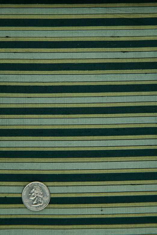 Multicolor Striped Silk Shantung 282 Fabric