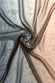 Pecan Brown/Black Ombre Silk Chiffon 2D-1009 Fabric