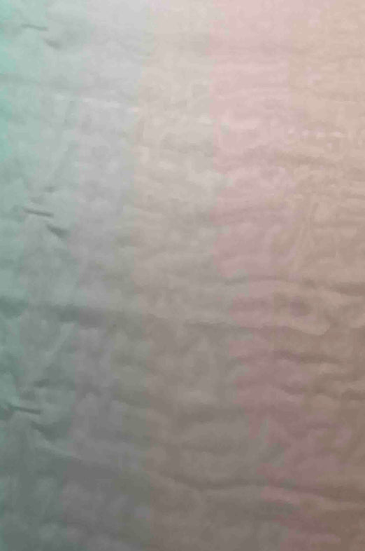 Gundrop Green/Biscotti Ombre Silk Chiffon 2D-1015 Fabric