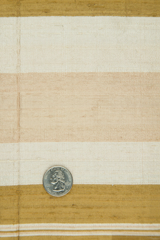 Multicolor Striped Silk Shantung 307 Fabric