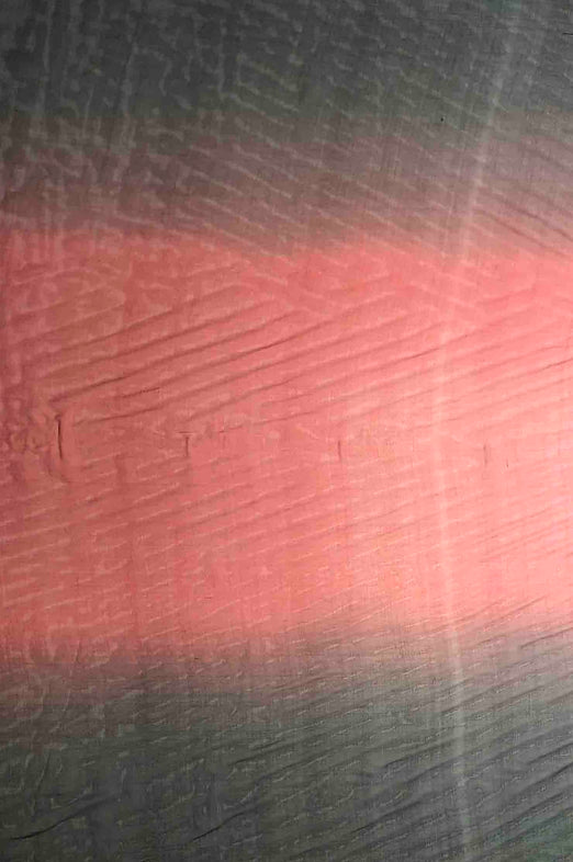 True Red/Black/Charcoal Ombre Silk Chiffon 3D-1025 Fabric