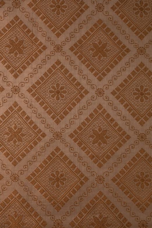 Copper Silk Brocade 424 Fabric