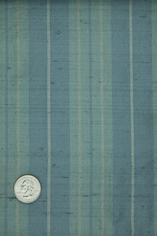 Multicolor Striped Silk Shantung 427 Fabric