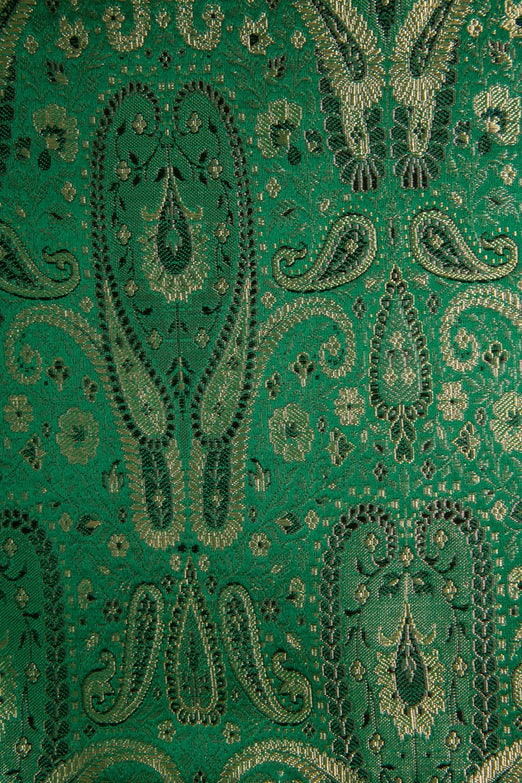 Green Silk Brocade 429 Fabric