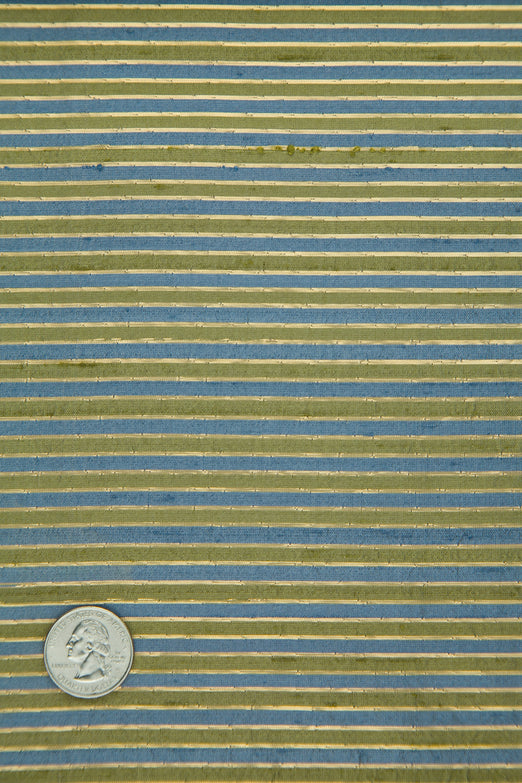 Multicolor Striped Silk Shantung 429 Fabric