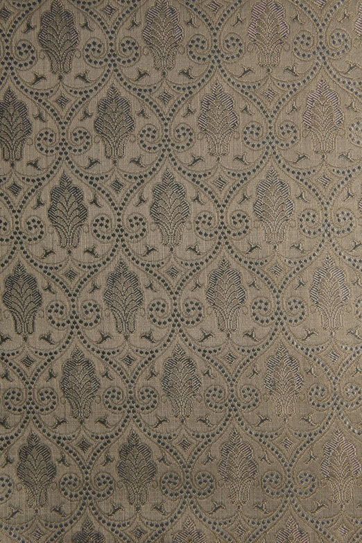 Silver Lake Blue Silk Brocade 430 Fabric