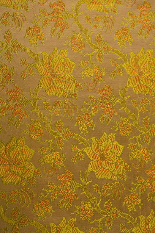 Gold Silk Brocade 434 Fabric