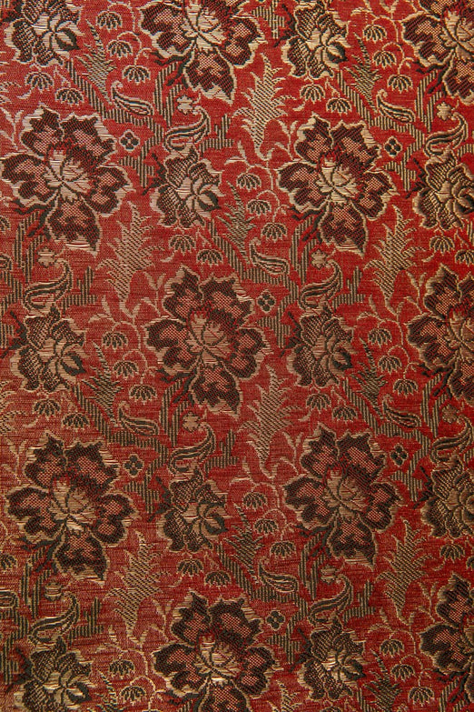Red Silk Brocade 439 Fabric