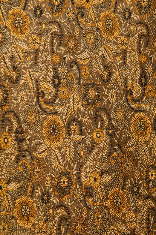 Gold Silk Brocade 443 Fabric
