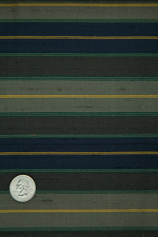 Multicolor Striped Silk Shantung 447 Fabric