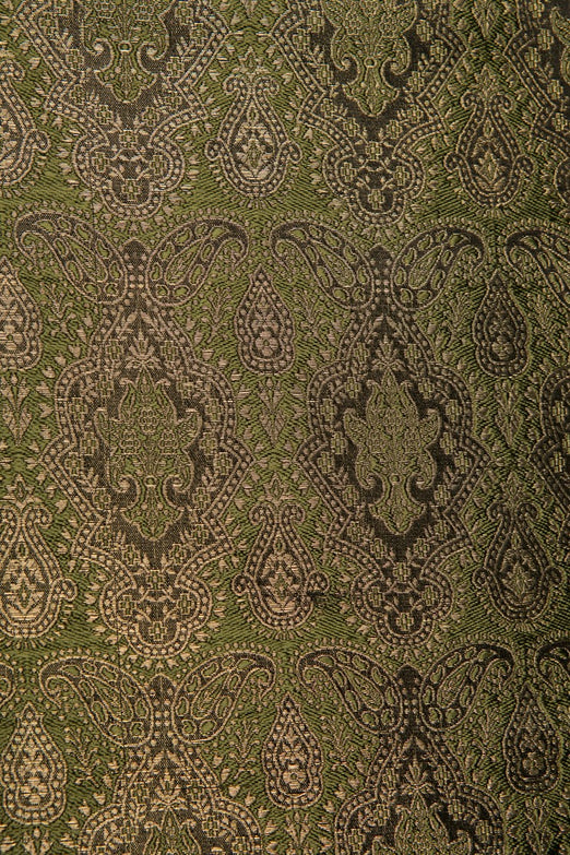Green Silk Brocade 468 Fabric