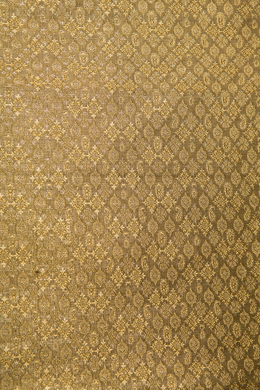 Gold Silk Brocade 493 Fabric