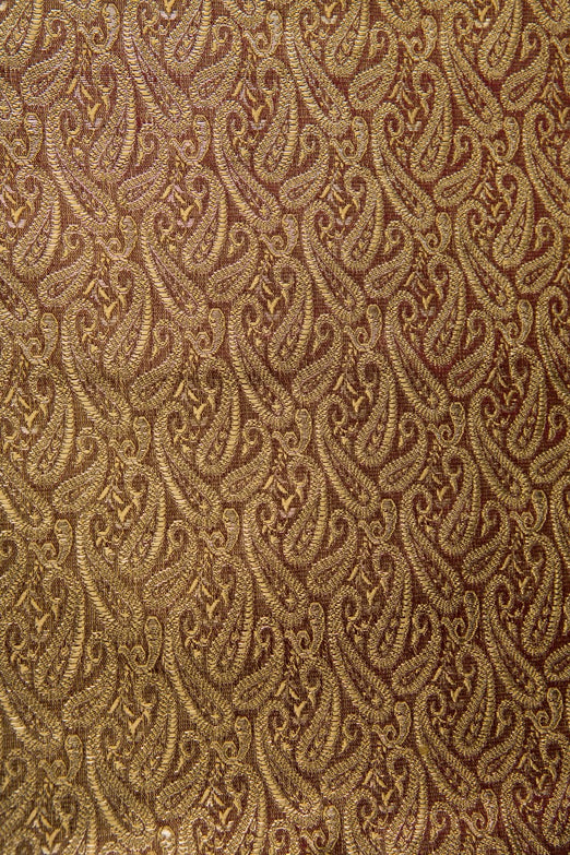 Gold Silk Brocade 499 Fabric