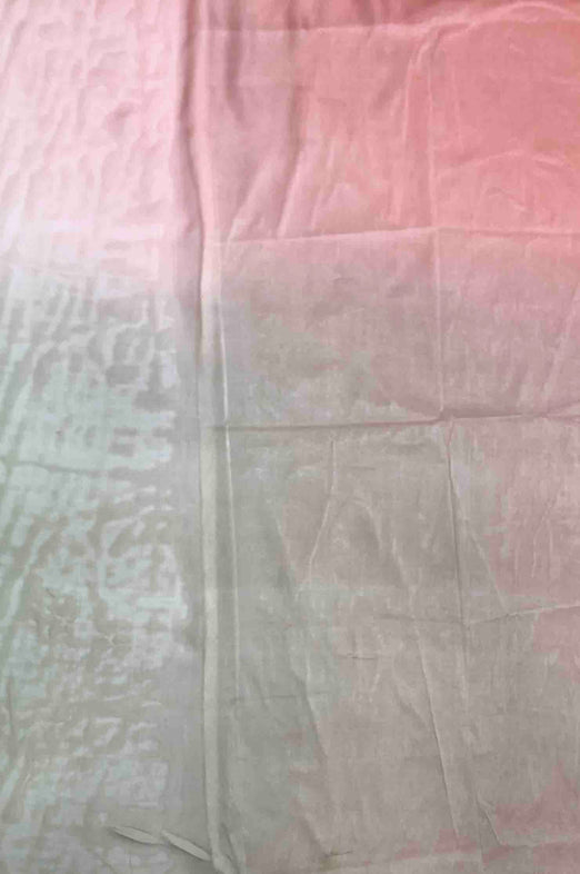 Rust/Lion/Military Green/Peach Puree Ombre Silk Chiffon 4D-1040 Fabric