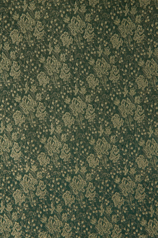 Forest Green Silk Brocade 509 Fabric
