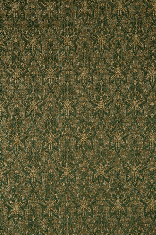 Green Silk Brocade 511 Fabric