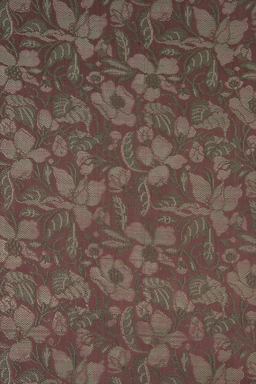 Purple Silk Brocade 524 Fabric