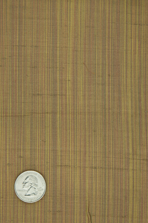 Multicolor Striped Silk Shantung 574 Fabric
