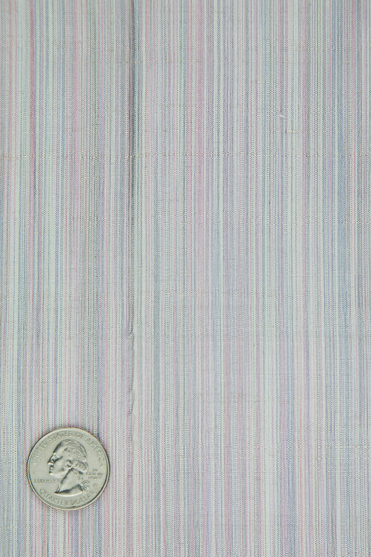 Multicolor Striped Silk Shantung 579 Fabric
