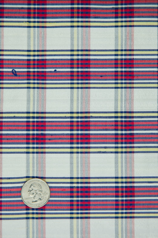 Mulitcolor Tartan Shantung 599 Fabric