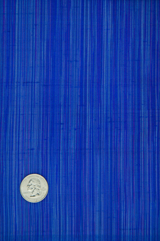 Multicolor Striped Silk Shantung 610/10 Fabric