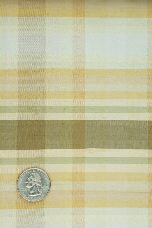 Mulitcolor Tartan Shantung 663 Fabric