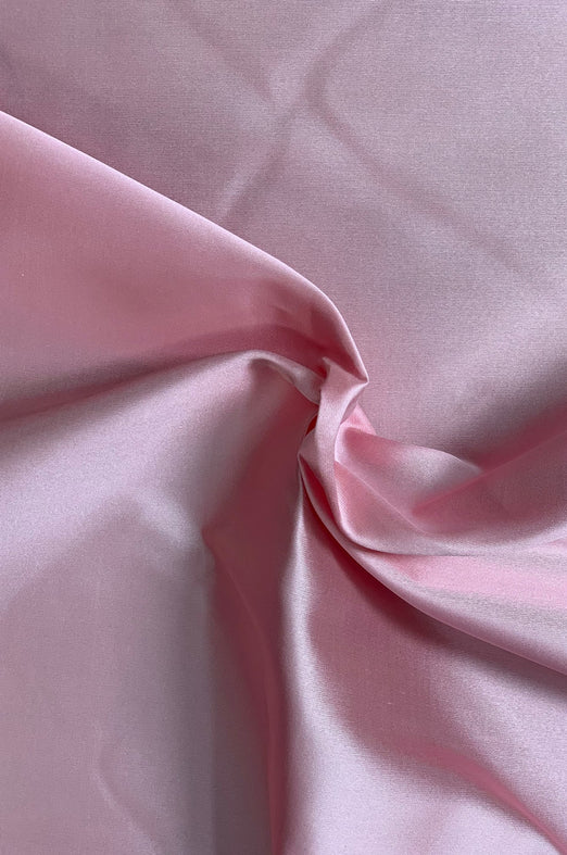 Bubblegum Pink Silk Zibeline Fabric